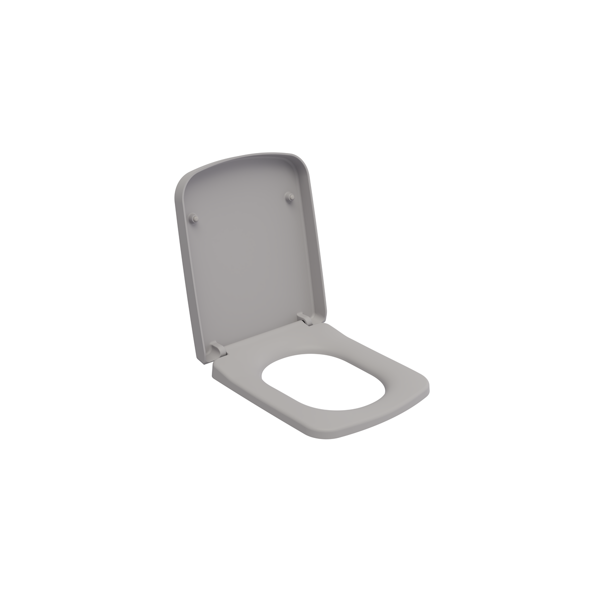 Bocchi Tutti S Klozet Kapağı Mat Gri - A0312-006