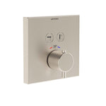 Artema AquaHeat Termostatik Ankastre Banyo Bataryası (Sıva Üstü Grubu), Fırçalı Nikel – A4274634