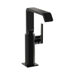 VitrA Suit Yüksek Lavabo Bataryası, Parlak Siyah – A4276539
