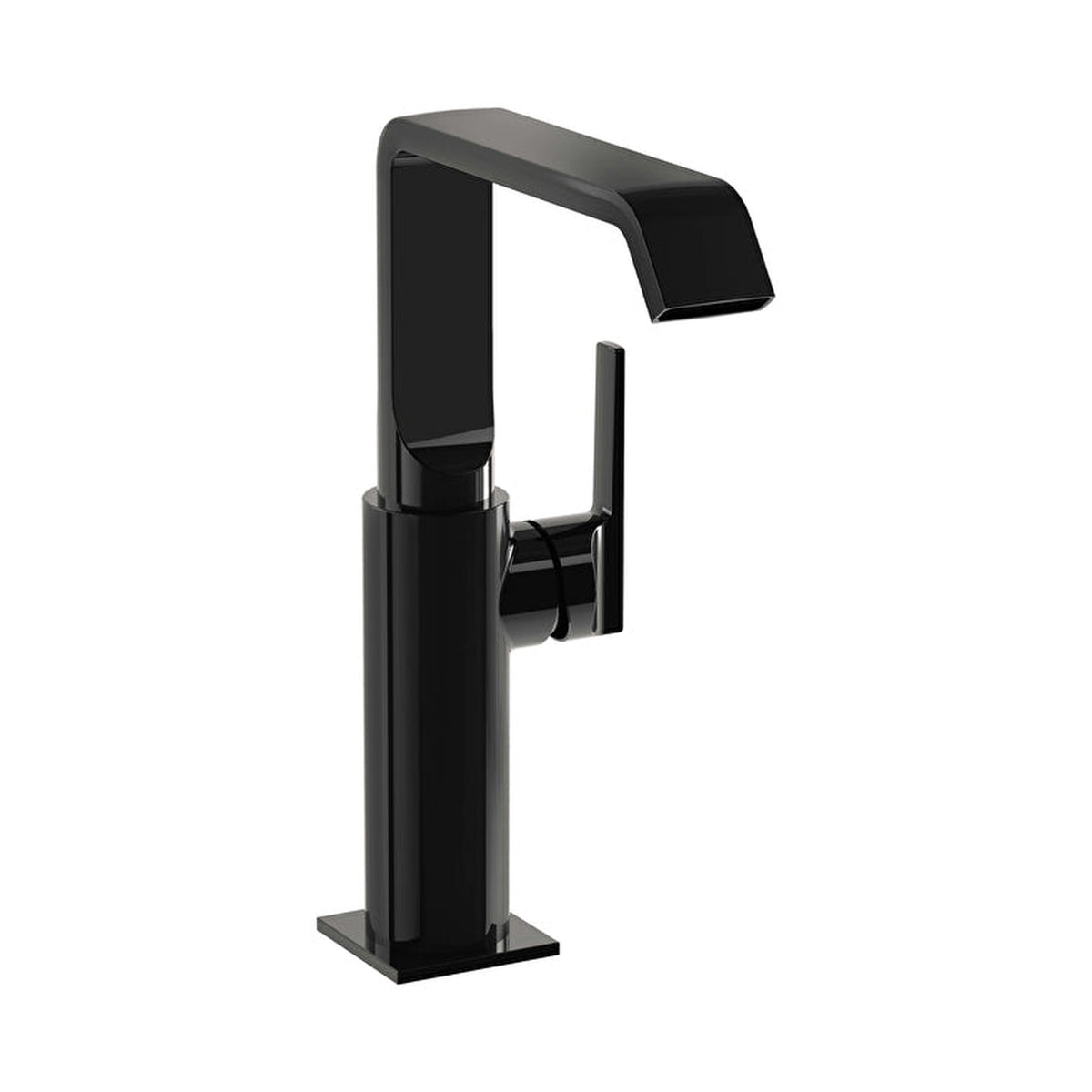 VitrA Suit Yüksek Lavabo Bataryası, Parlak Siyah – A4276539