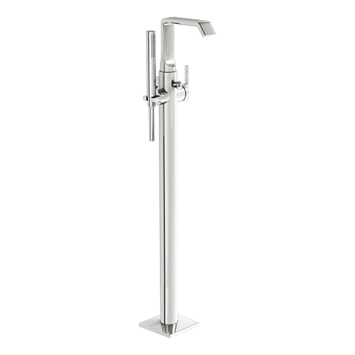 VitrA Suit Yerden Küvet Bataryası, El Duşlu, Krom – A42769