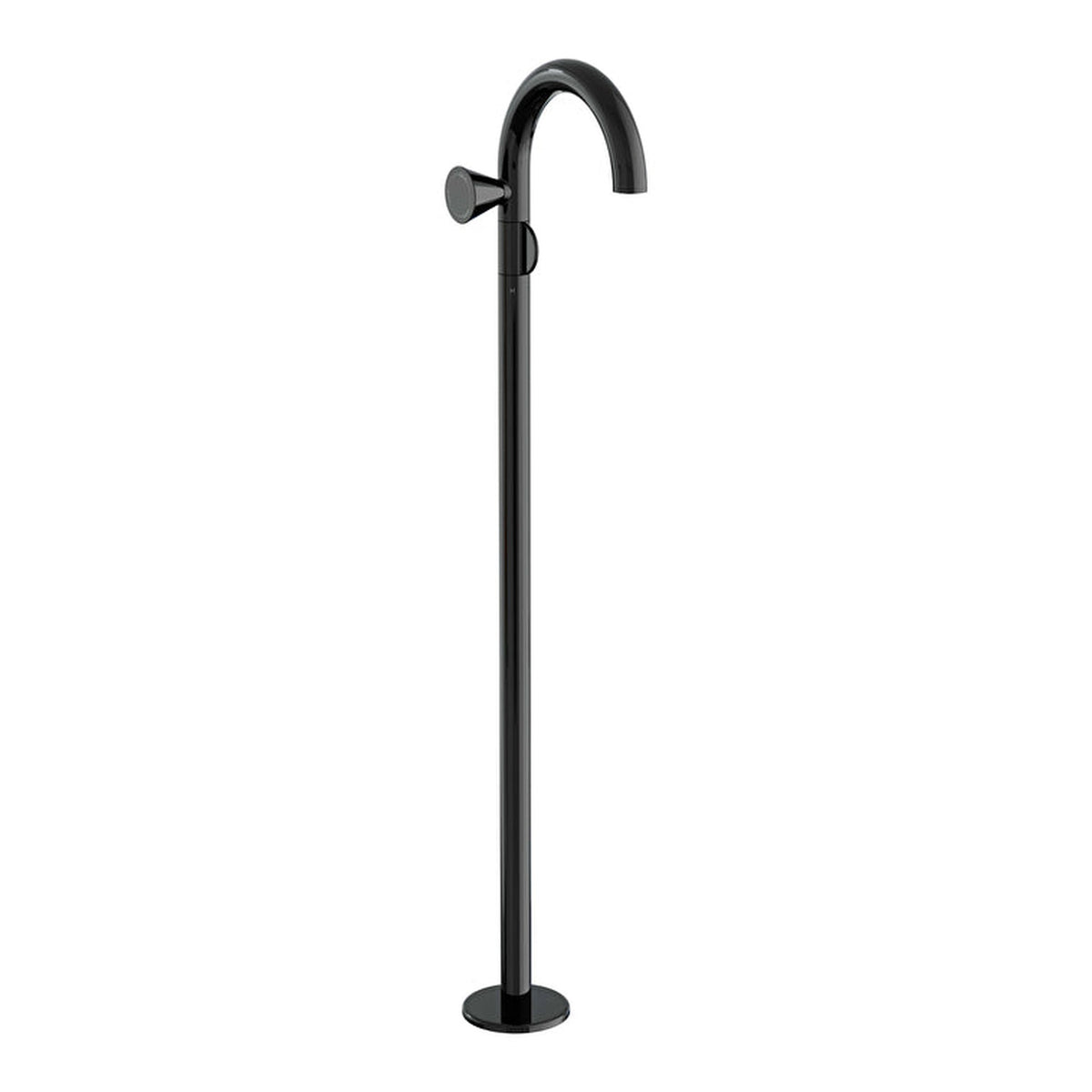 VitrA Liquid Sol El Yerden Lavabo Bataryası, Parlak Siyah – A4277639