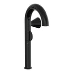 VitrA Liquid Tezgah Üstü Sağ El Lavabo Bataryası, Parlak Siyah – A4279139