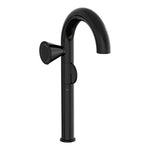 VitrA Liquid Tezgah Üstü Sol El Lavabo Bataryası, Parlak Siyah – A4279439