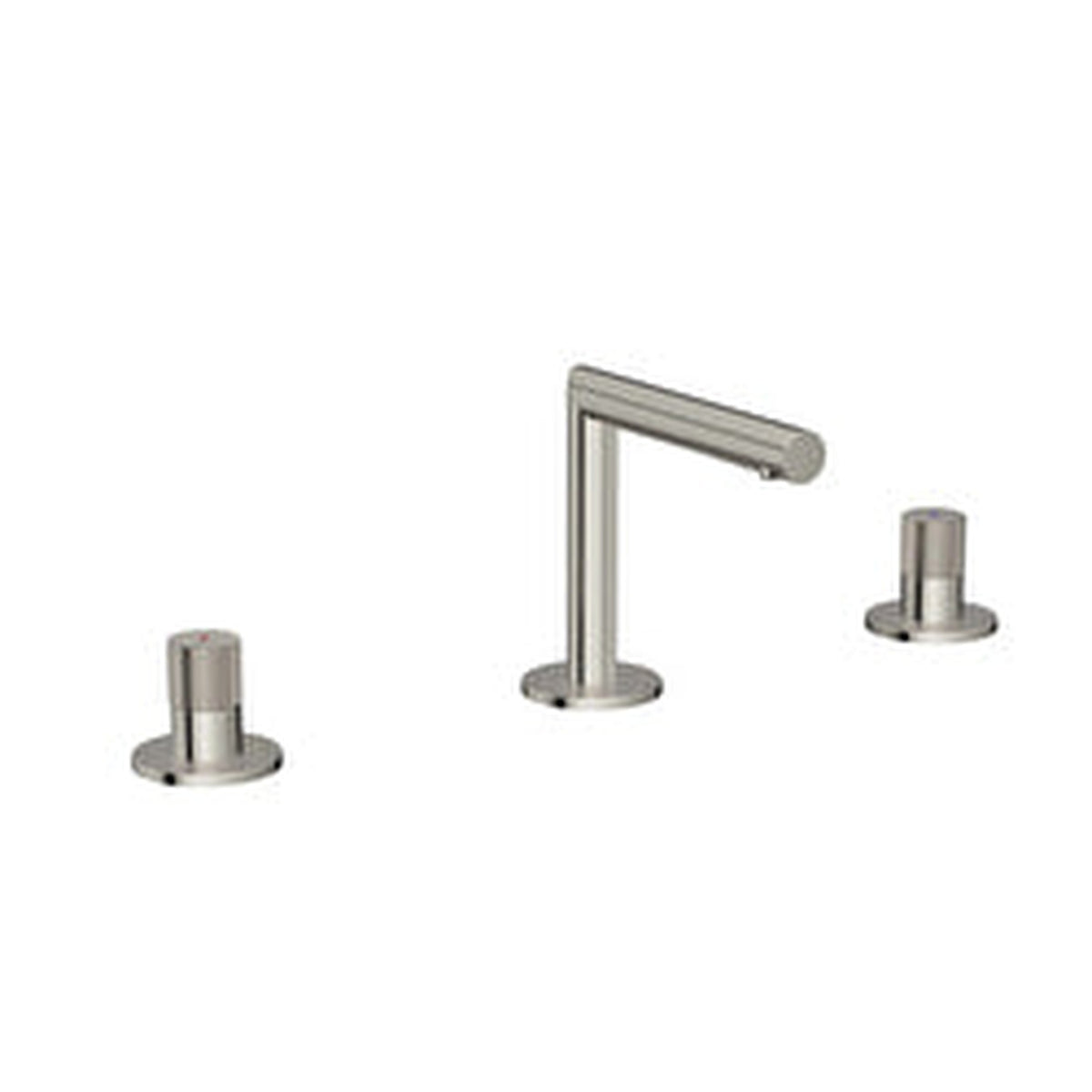 VitrA Origin Aura Ankastre Lavabo Bataryası (3 Delikli Lavabolar için), Fırçalı Nikel – A4368234