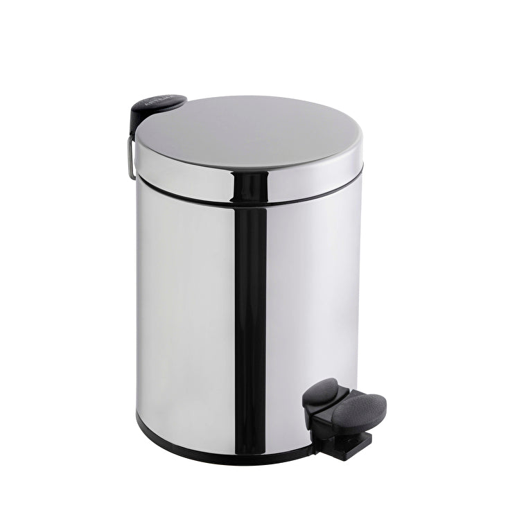 Artema Arkitekta Çöp Kovası (3 Litre), Parlak Paslanmaz Çelik - A44054 - Görsel 1