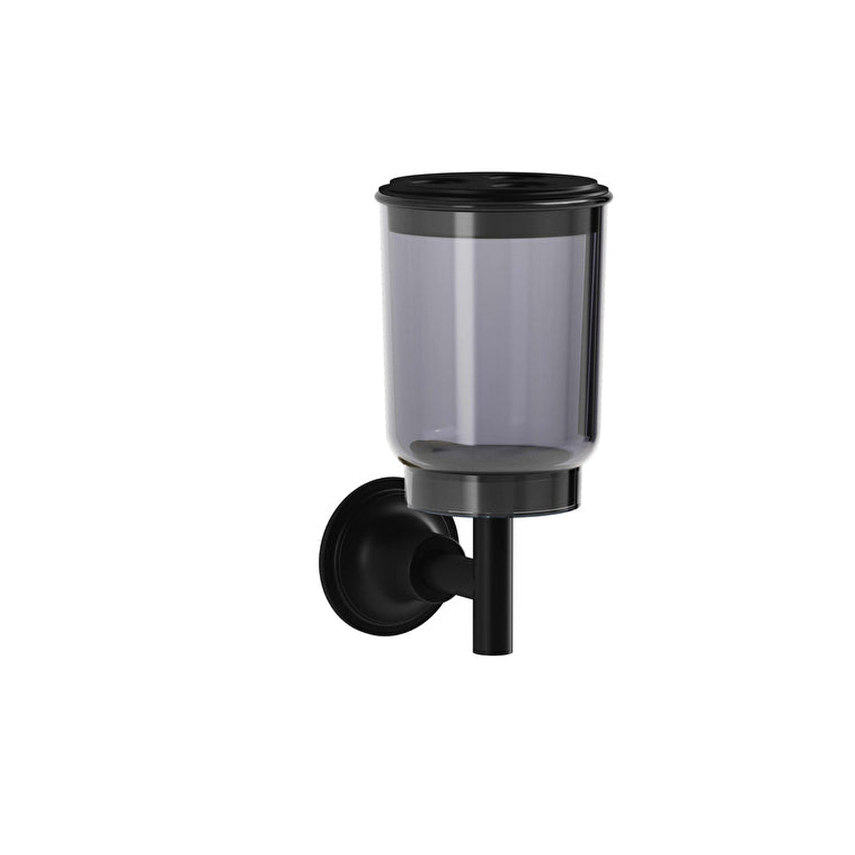VitrA Origin Classic Diş Fırçalığı (Duvardan) Mat Siyah - A4451836 - Görsel 1