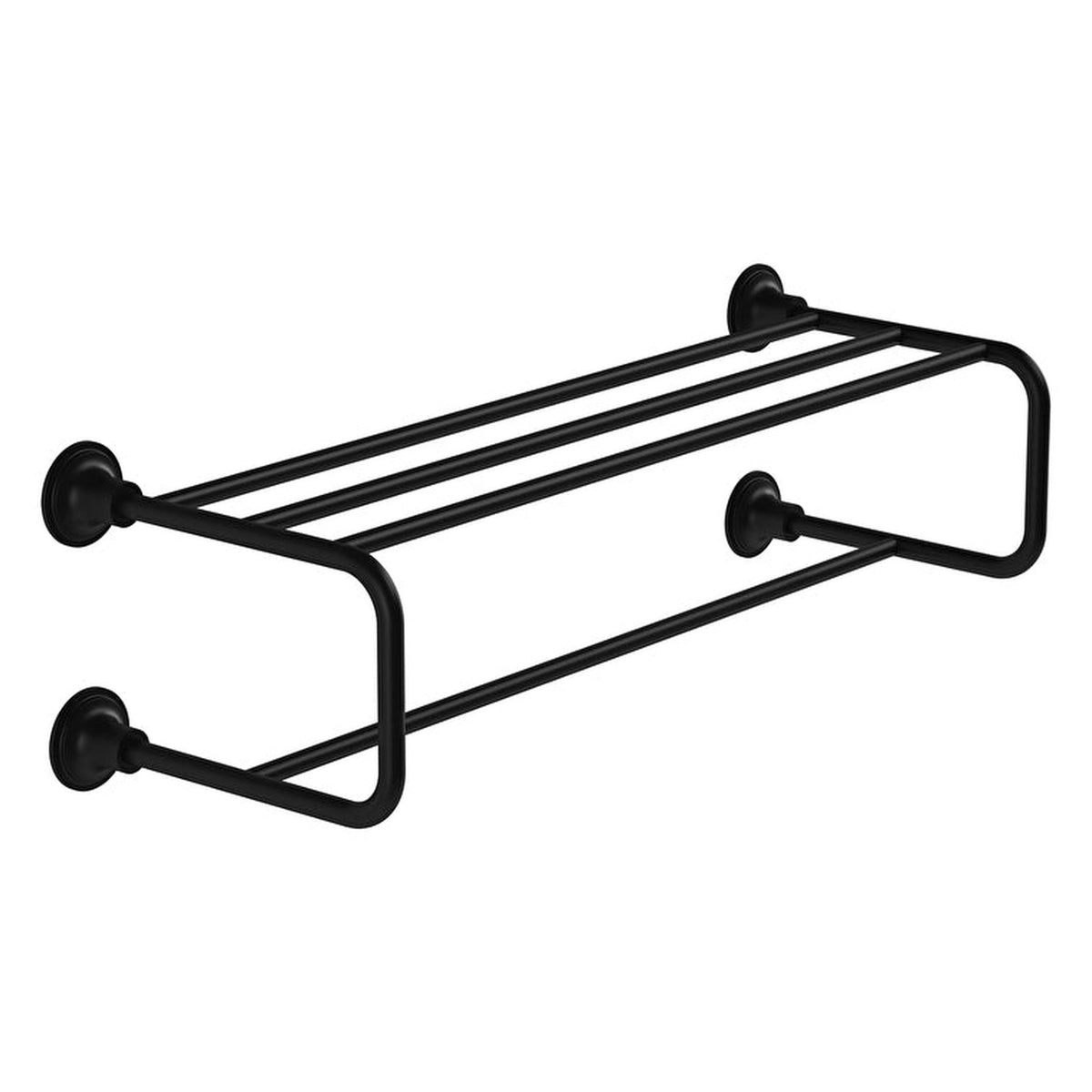VitrA Origin Classic Havlu Rafı, Mat Siyah - A4452536 - Görsel 1