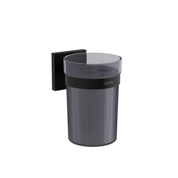VitrA Root Diş Fırçalığı (Duvardan) Mat Siyah - A4480636 - Görsel 1