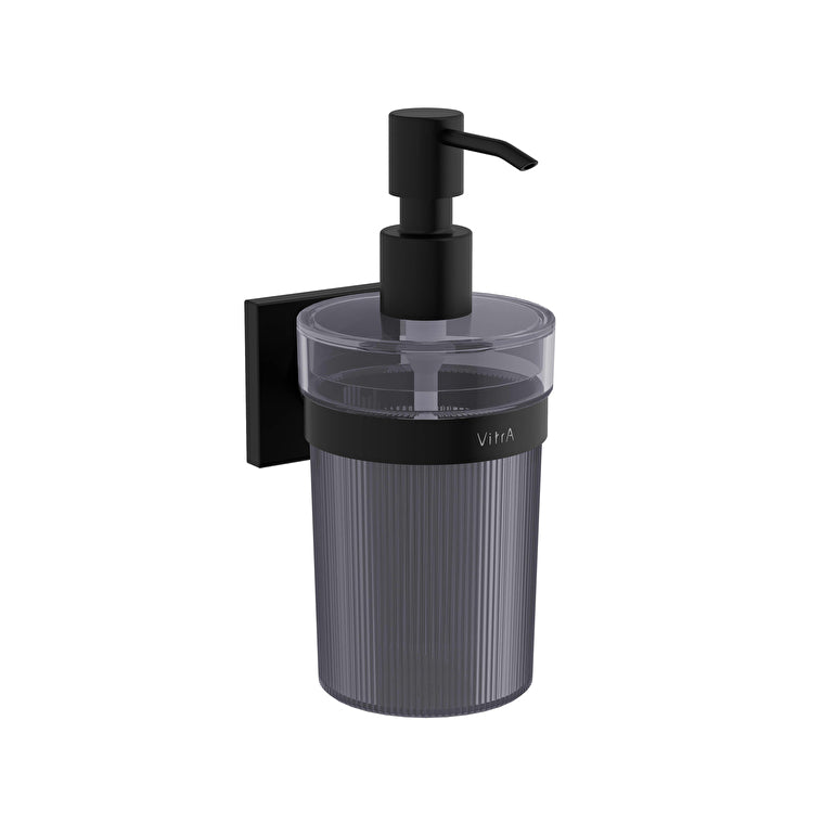 VitrA Root Sıvı Sabunluk (Duvardan) Mat Siyah - A4480736 - Görsel 1