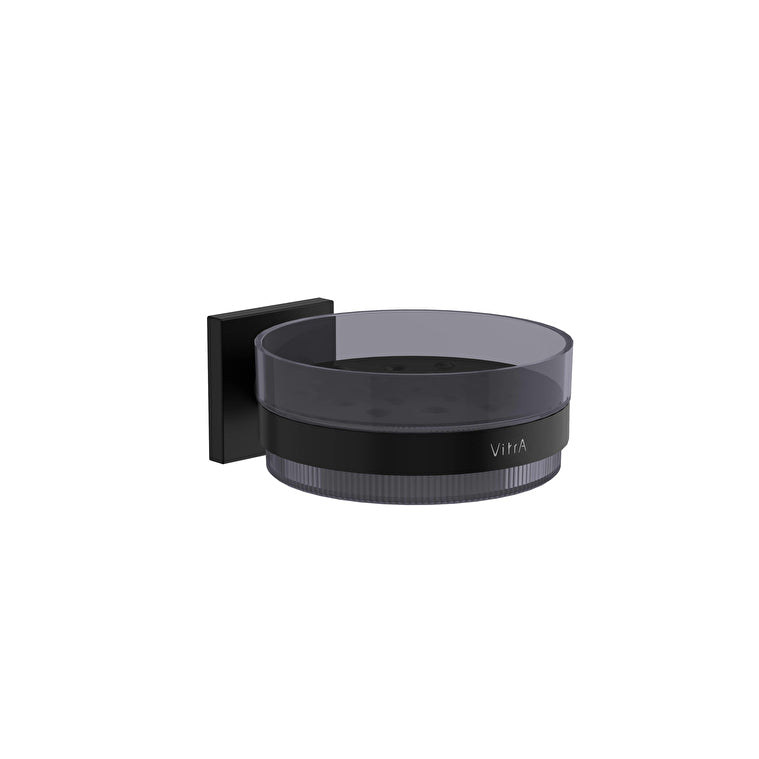 VitrA Root Katı Sabunluk (Duvardan) Mat Siyah - A4481236 - Görsel 1