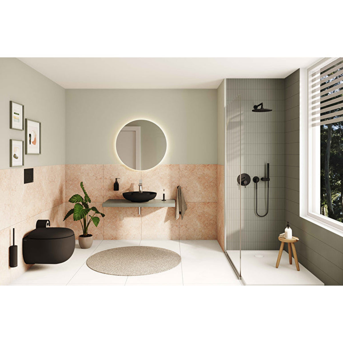VitrA Origin Askı (Tekli), Mat Siyah - A4488436 - Görsel 13
