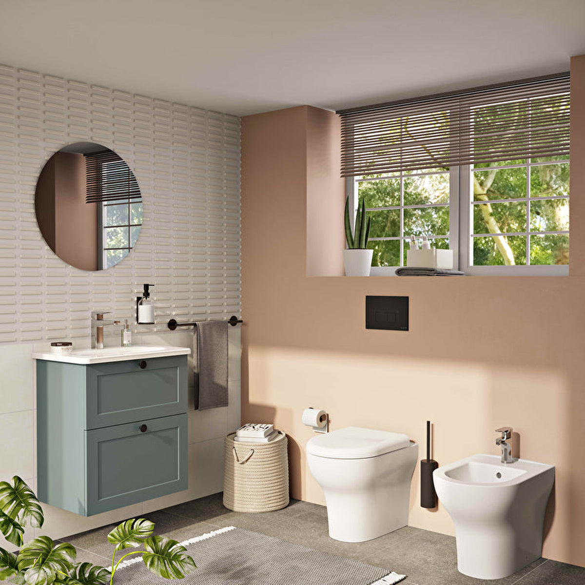 VitrA Origin Havluluk, 45 cm, Mat Siyah - A4488636 - Görsel 16