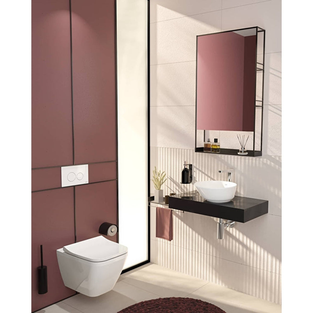 VitrA Origin Kapaklı Tuvalet Kağıtlığı - A44888 - Görsel 5