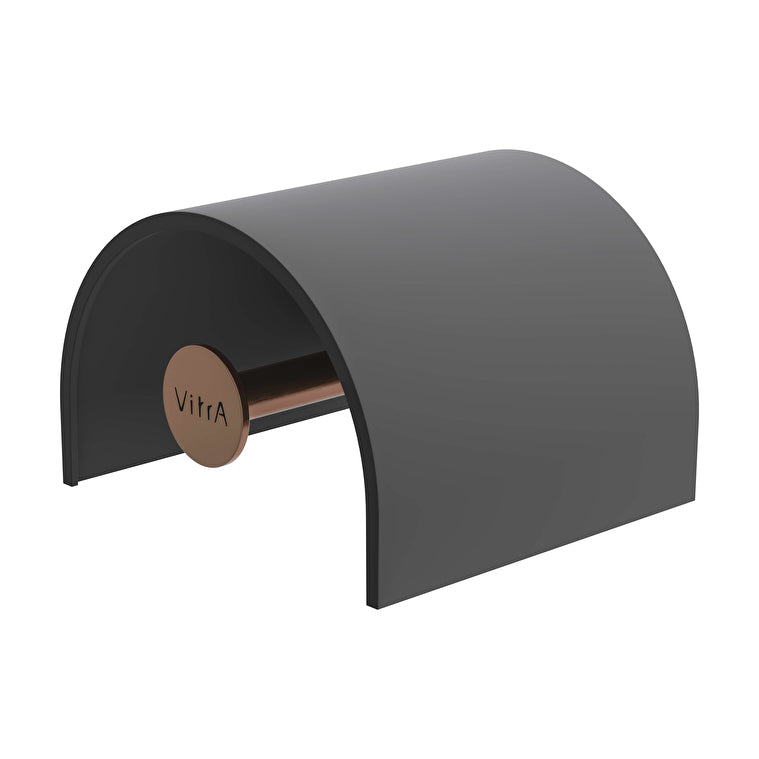 VitrA Origin Kapaklı Tuvalet Kağıtlığı, Fırçalı Bakır - A4488824 - Görsel 1