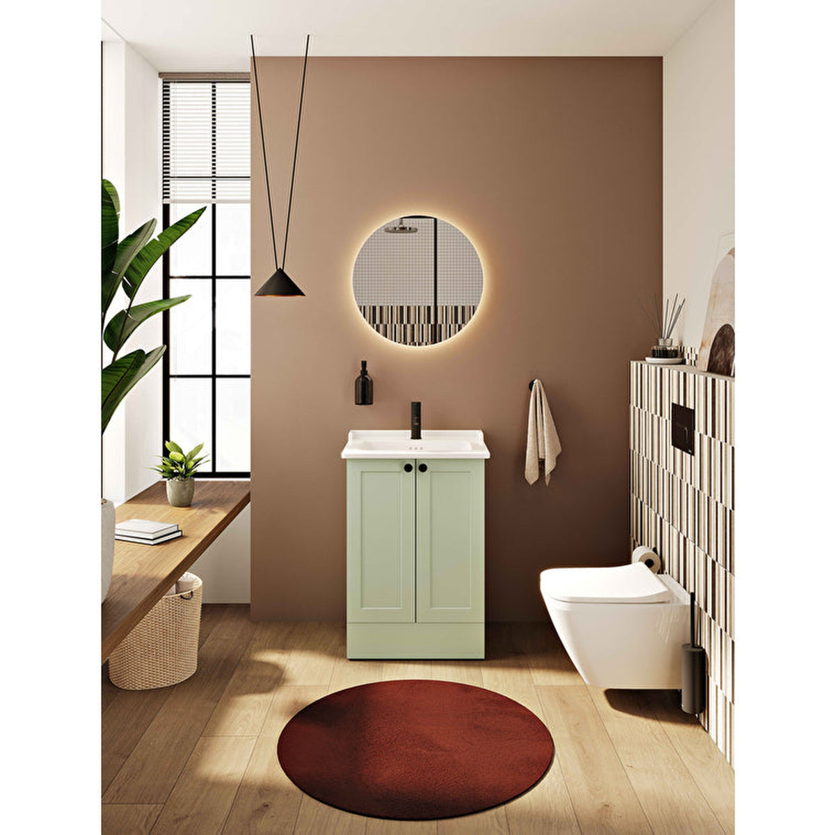 VitrA Origin Sıvı Sabunluk, Mat Siyah - A4489136 - Görsel 13