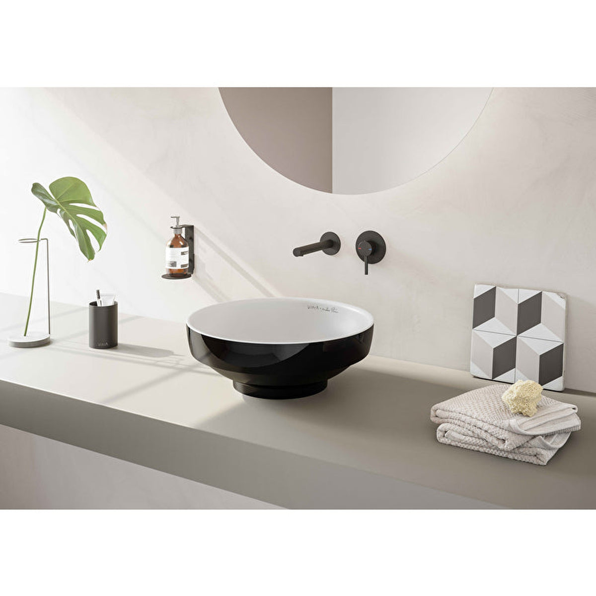 VitrA Origin Sıvı Sabunluk Tutacağı, Mat Siyah - A4489236 - Görsel 6