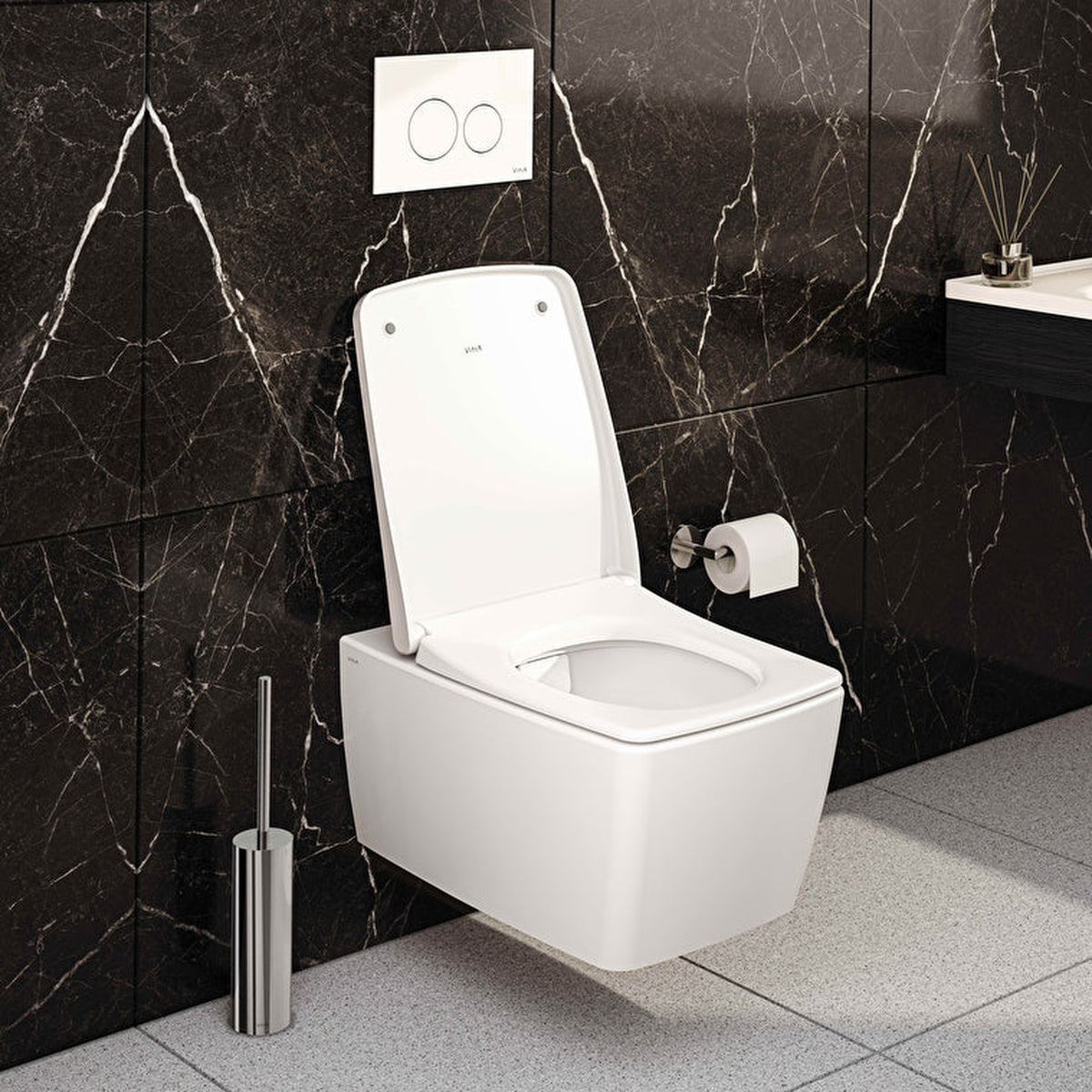 VitrA Origin Tuvalet Fırçalığı (Yerden) - A44893 - Görsel 3