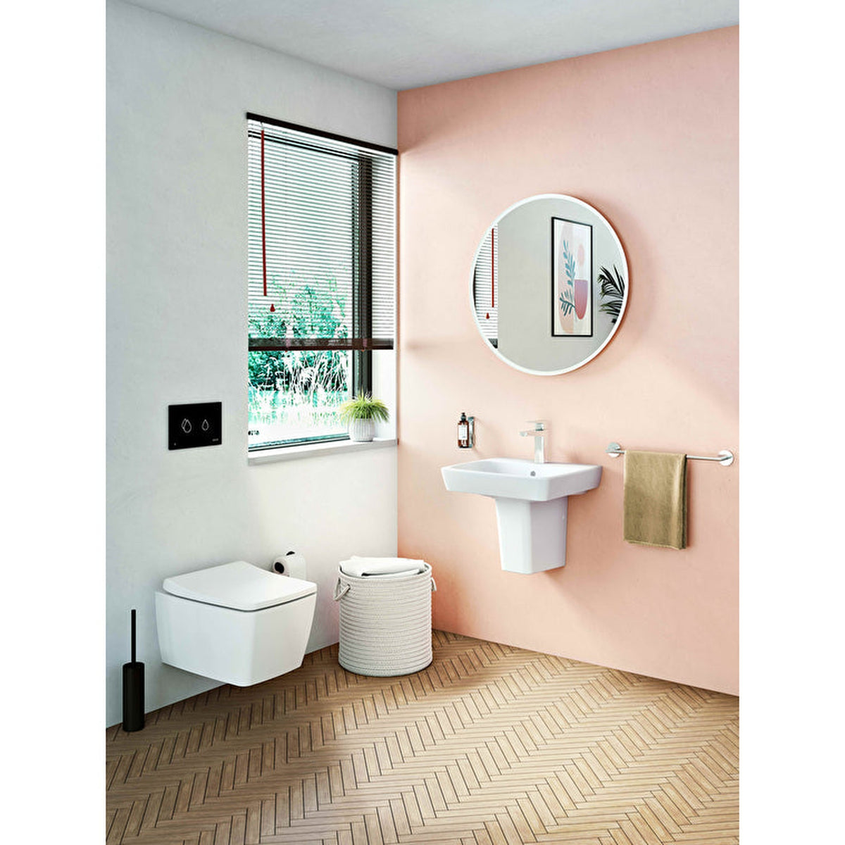 VitrA Origin Tuvalet Fırçalığı (Yerden), Mat Siyah - A4489336 - Görsel 12