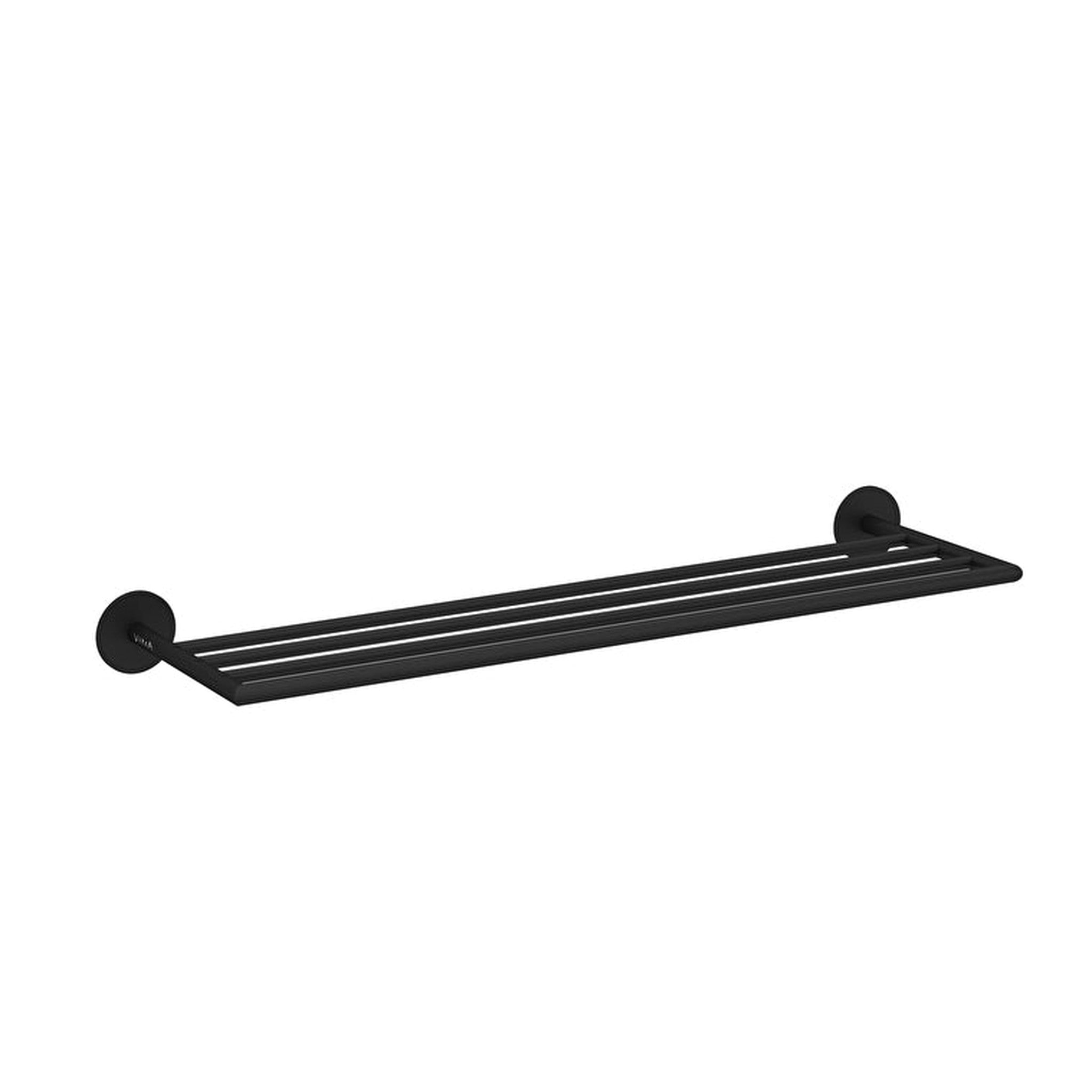 VitrA Origin Üçlü Havluluk, Mat Siyah - A4489936 - Görsel 1