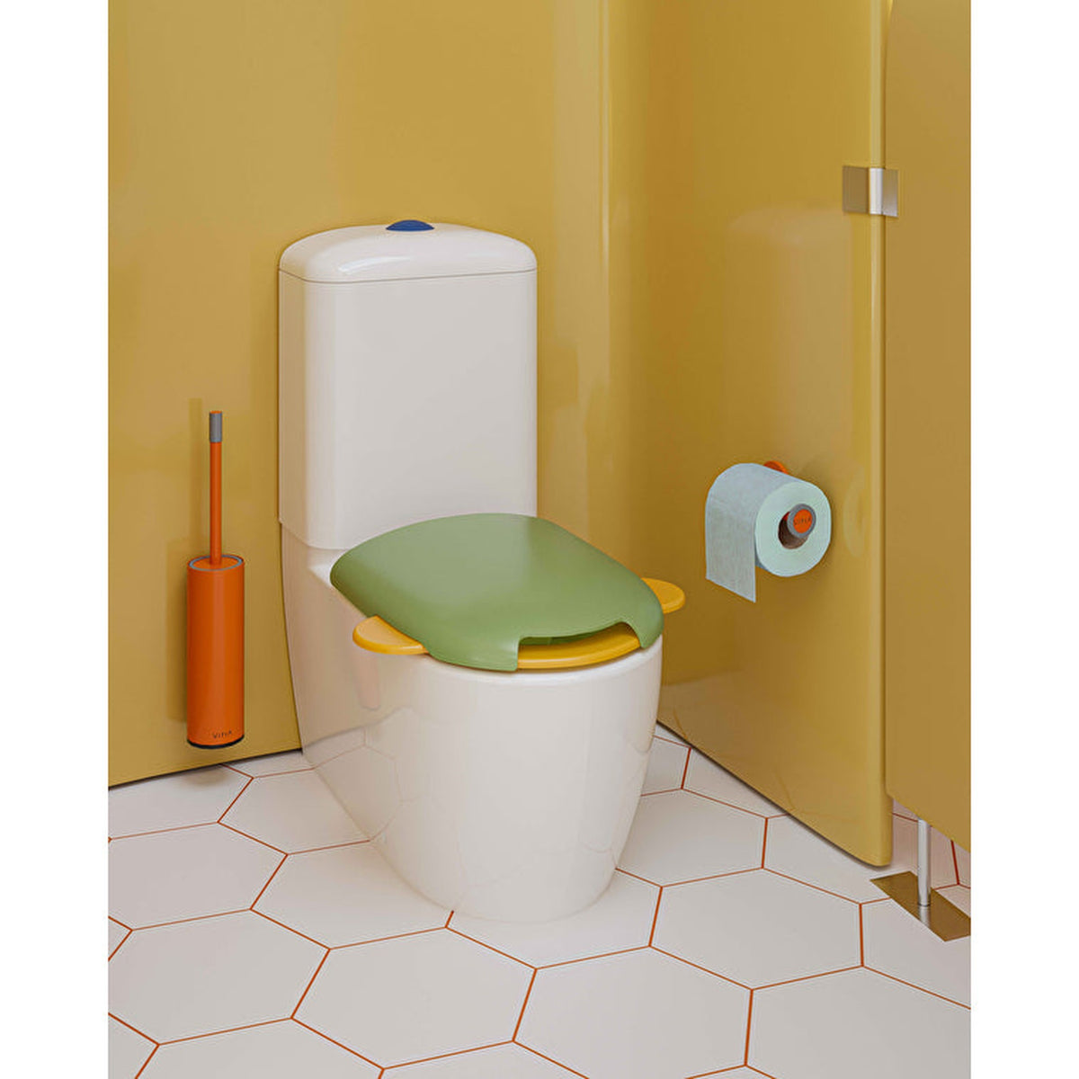VitrA Sento Çocuklar İçin Sıvı Sabunluk Tutacağı (Duvardan) - A4491567 - Görsel 8