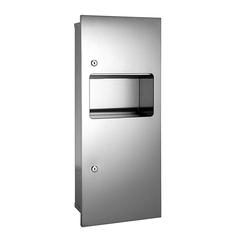 Artema Arkitekta Kağıt Havluluk-Çöp Kovası, Paslanmaz Çelik - A44970 - Görsel 1