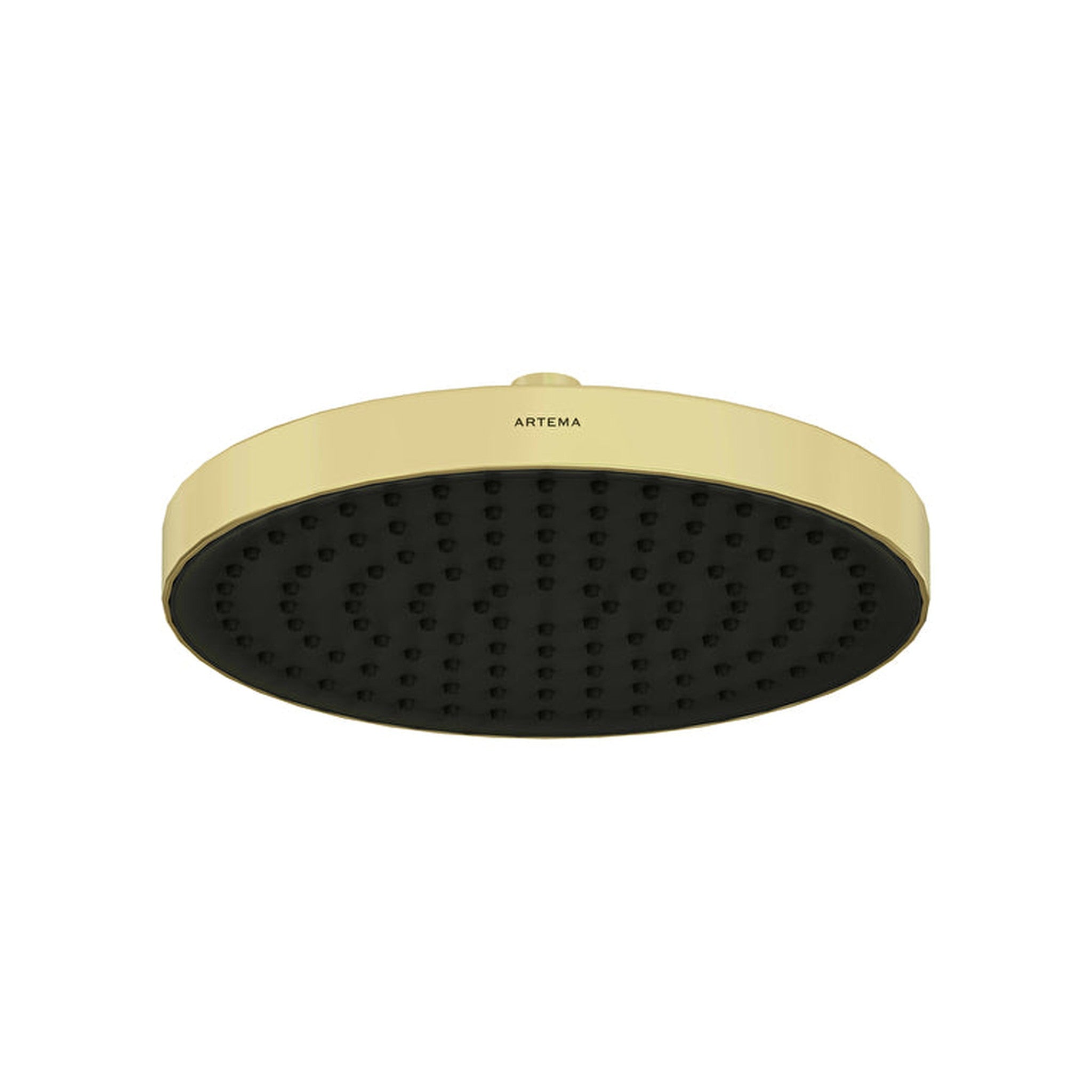 Artema Core Round Duş Başlığı, 25 cm, Tek Fonksiyonlu, Soft Altın – A4591274