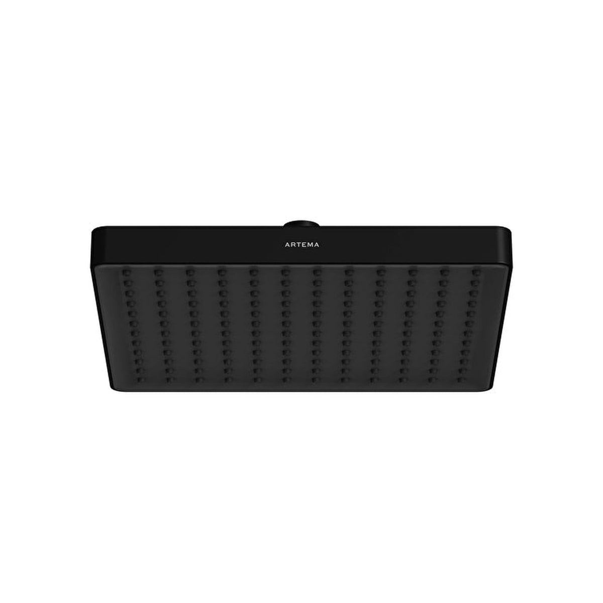 Artema Core Square Duş Başlığı, 25 cm, Tek Fonksiyonlu, Mat Siyah – A4591336