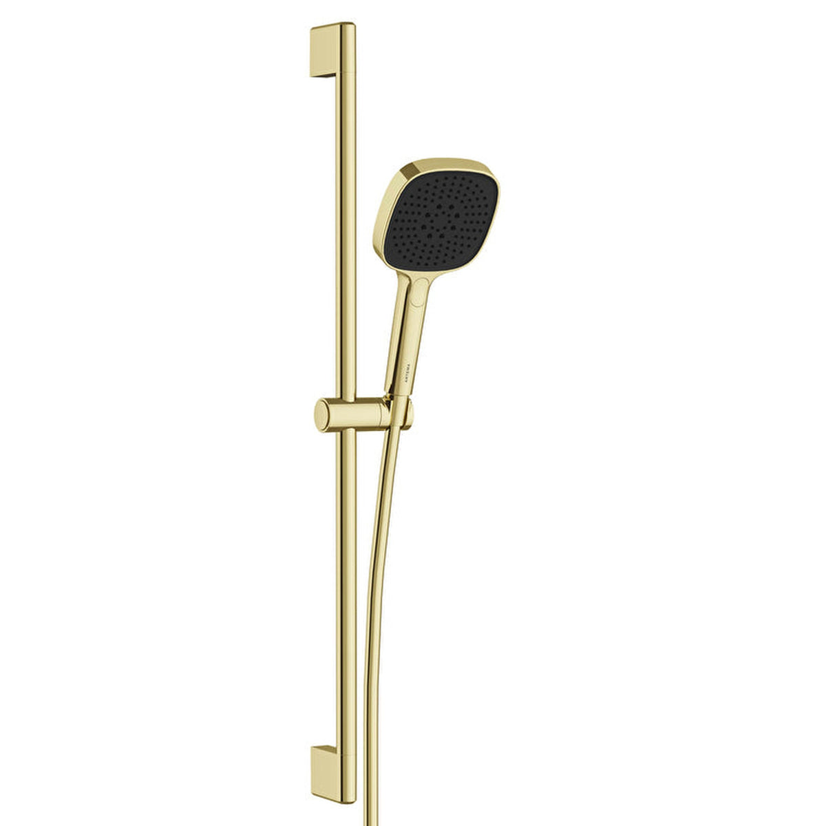 Artema Core Square 3F Sürgülü El Duşu Takımı, Soft Altın – A4591774