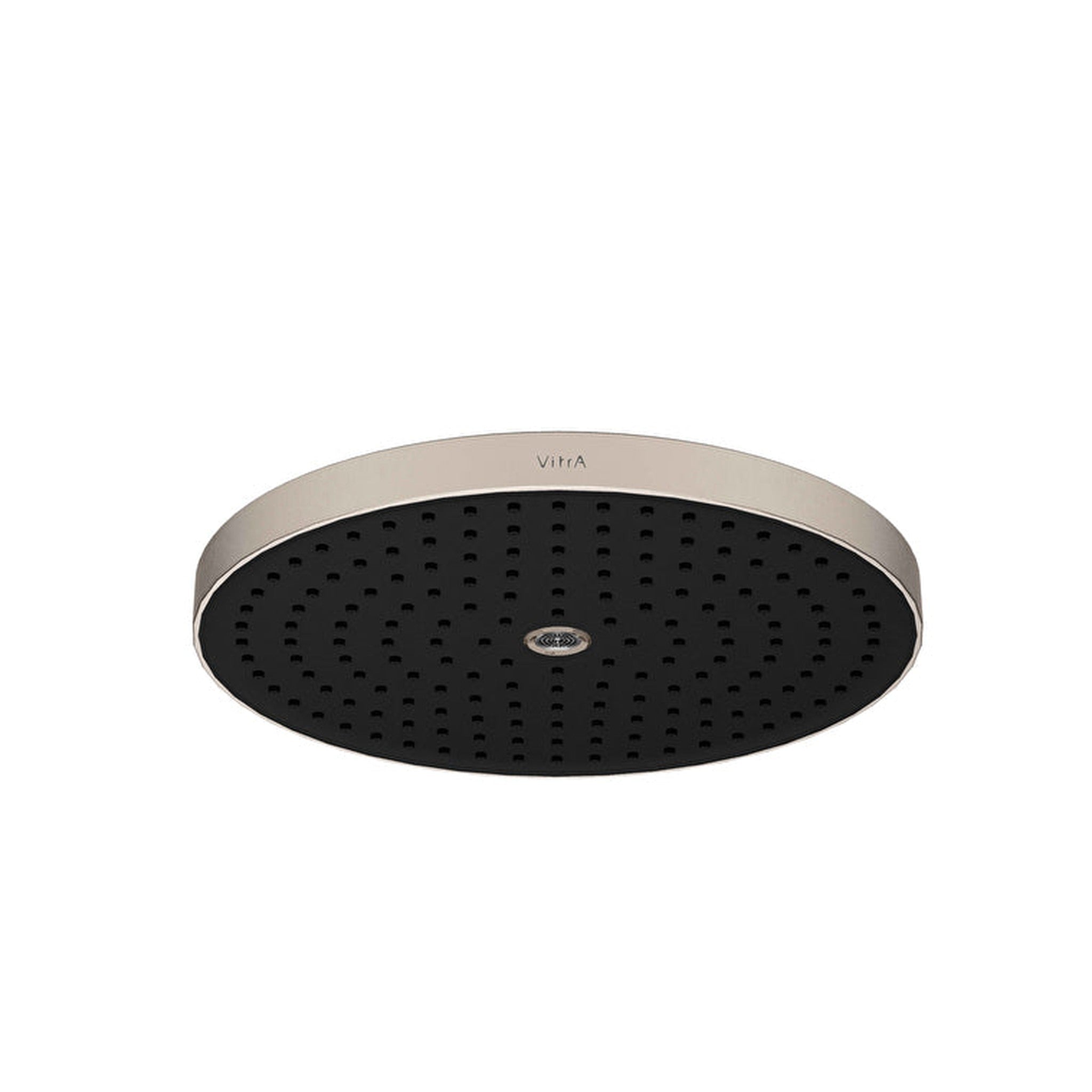 VitrA Prime Round Duvardan Tepe Duşu Seti, 30 cm, 2 Akışlı, Fırçalı Nikel (Sıva Üstü Grubu) – A4592234
