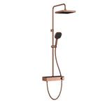 Artema Core Square 250 Duş Kolonu ve Termostatik Duş Bataryası Sistemi, Soft Bakır – A4731229