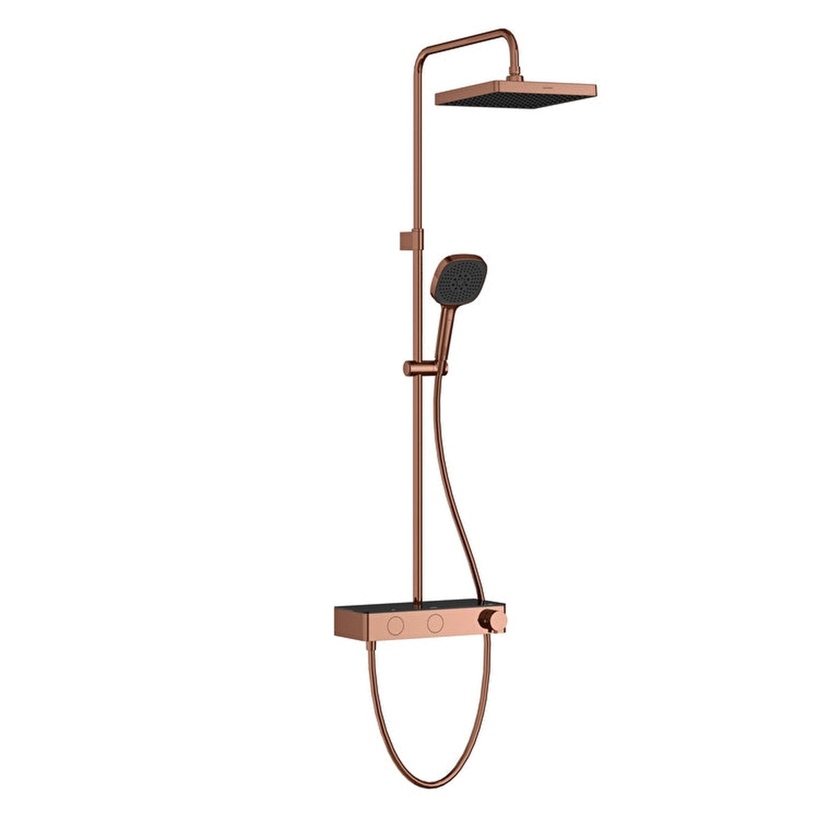 Artema Core Square 250 Duş Kolonu ve Termostatik Duş Bataryası Sistemi, Soft Bakır – A4731229