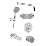 VitrA AquaHeat AquaControl Round Ankastre Termostatik Banyo Seti – A49328