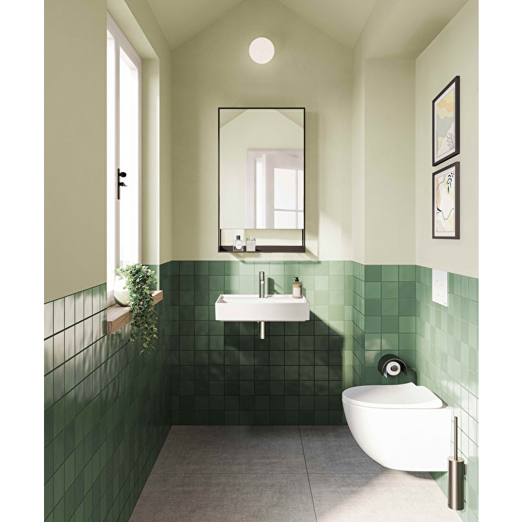 VitrA Origin Kapaklı Tuvalet Kağıtlığı, Mat Siyah - A4488836 - Görsel 8