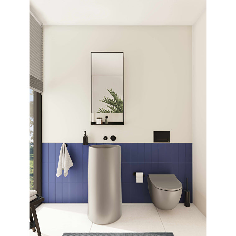 VitrA Origin Tuvalet Fırçalığı (Yerden), Mat Siyah - A4489336 - Görsel 7