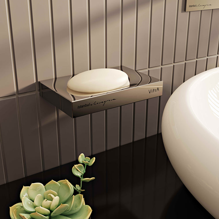 Artema İstanbul Sabunluk (Duvardan), Krom - A48004 - Görsel 4