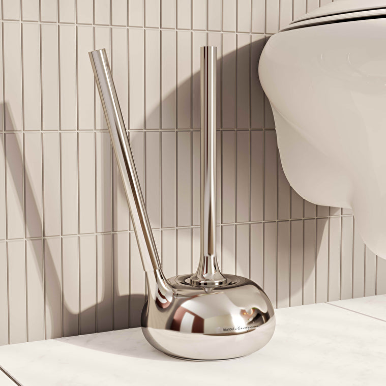 Artema İstanbul Tuvalet Fırçalığı, Krom - A48048 - Görsel 5