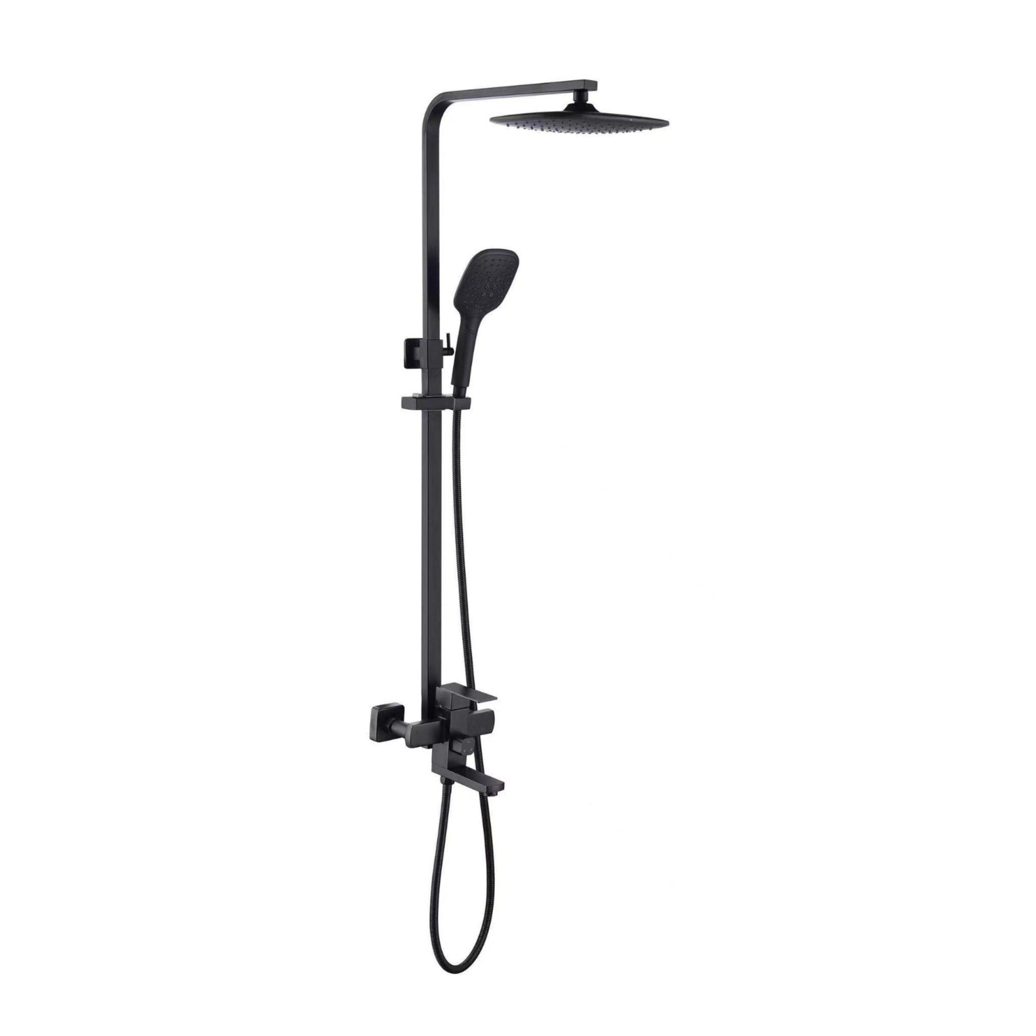 Fleko Stel Siyah Duş Sistemi 12001334
