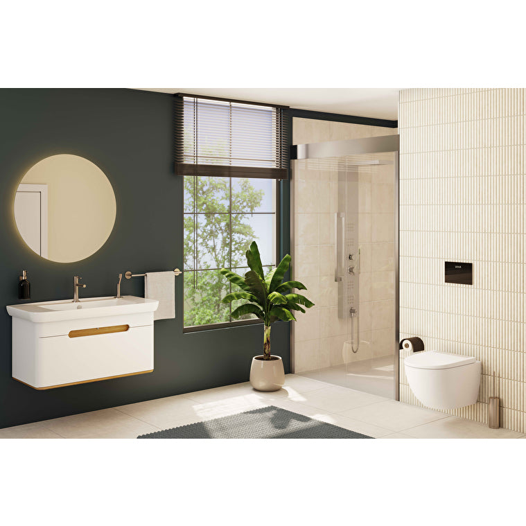 VitrA Origin Tuvalet Fırçalığı (Duvardan), Fırçalı Nikel - A4489434 - Görsel 8