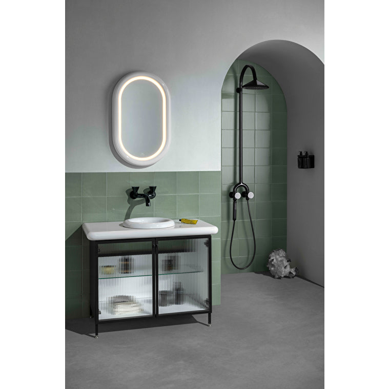VitrA Liquid Sıvı Sabunluk Tutacağı İkili, Parlak Siyah - A4456739 - Görsel 5