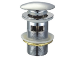 Bocchi 6190-0002 basmalı lavabo süzgeci su taşma delikli krom