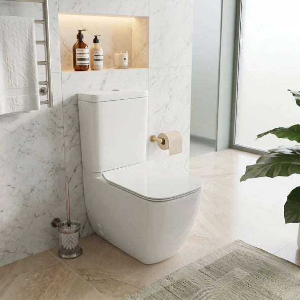 VitrA S25 SmoothFlush Kanalsız Duvara Tam Dayalı Klozet Rezervuar Seti (Yavaş Kapanır Kapak ve İç Takım Dahil)