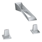 Grohe Allure Brilliant Icon 3D, 3 Delikli Duvardan Ankastre Lavabo Bataryası, Paslanmaz Çelik - Ürün Görseli