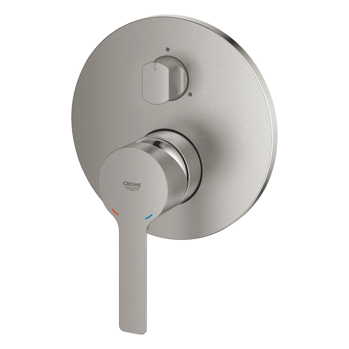 Grohe Lineare Ankastre Banyo/Duş Bataryası (Sıva Üstü Grubu), 3 Yollu, Paslanmaz Çelik - Ürün Görseli