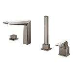 Grohe Allure Brilliant Private Collection 4 Delikli Küvet Bataryası (Sıva Üstü Grubu), Fırçalı Sert Grafit - Ürün Görseli