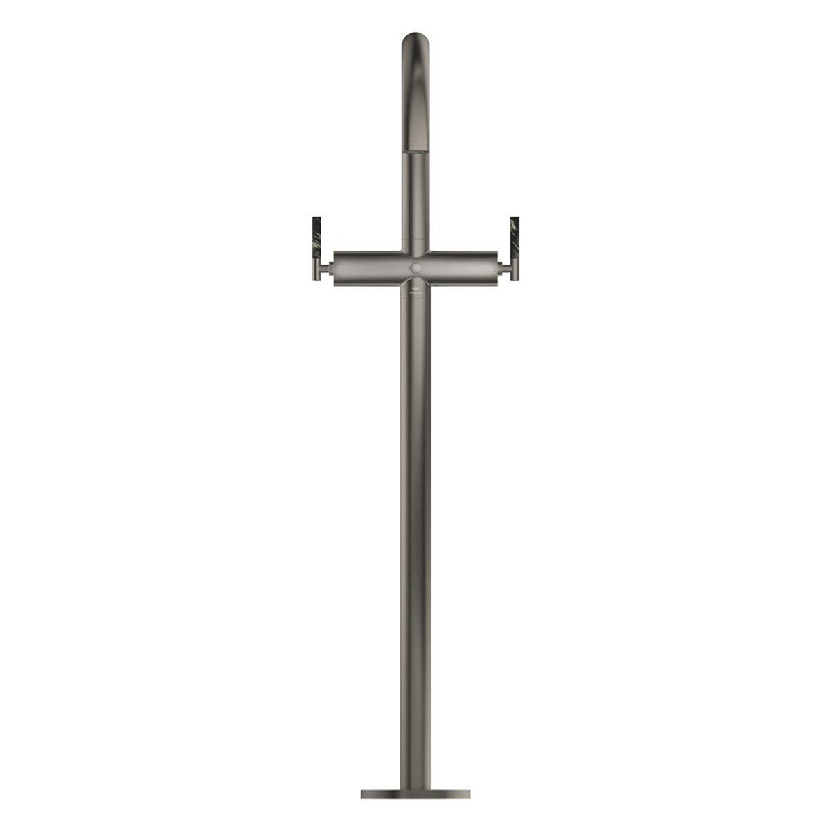 Grohe Atrio Private Collection Tek Yerden Küvet Bataryası (Sıva Üstü Grubu), Fırçalı Sert Grafit - Ürün Görseli