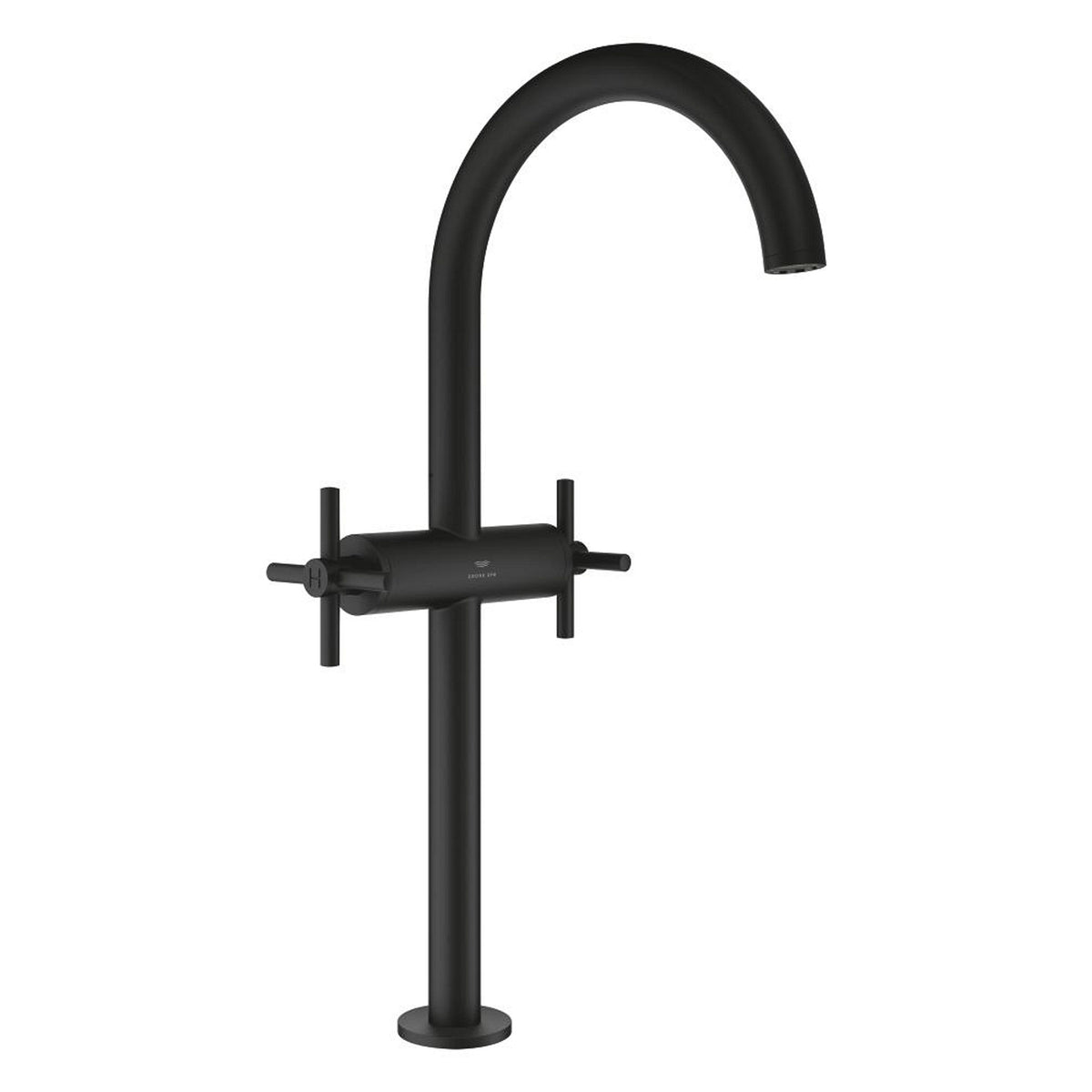 Grohe Atrio Tezgah Üstü Lavabo Bataryası, Sifon Kumandalı, Hayalet Siyah - Ürün Görseli