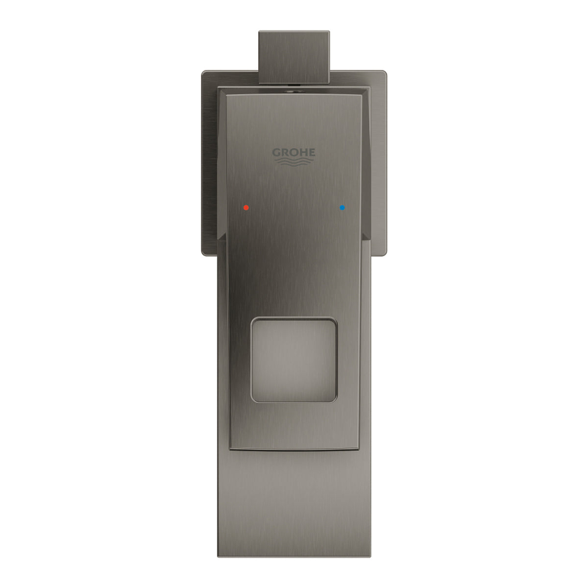 Grohe Eurocube Lavabo Bataryası, Sifon Kumandalı, Fırçalı Sert Grafit - Ürün Görseli