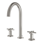 Grohe Atrio 3 Delikli Ankastre Lavabo Bataryası (4 Çubuklu Volan) L-Boy, Paslanmaz Çelik - Ürün Görseli