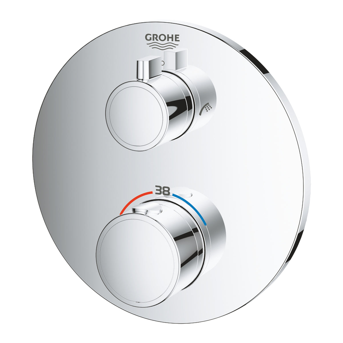 Grohe Grohtherm Termostatik Banyo/Duş Bataryası (Sıva Üstü Grubu) - Ürün Görseli